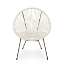 Poltrona da esterno in corda design a spaghetti Bizzotto Parker Misure