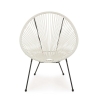 Poltrona da esterno in corda design a spaghetti Bizzotto Parker Misure