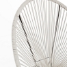 Poltrona da esterno in corda design a spaghetti Bizzotto Parker Prezzo