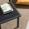 Salotto da giardino 2 sedie moderne con tavolino 45x45cm Bizzotto Auri Prezzo