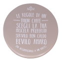 Set tavolo da esterno 2 sedie pieghevoli Le Regole di un Buon Caffè Vendita
