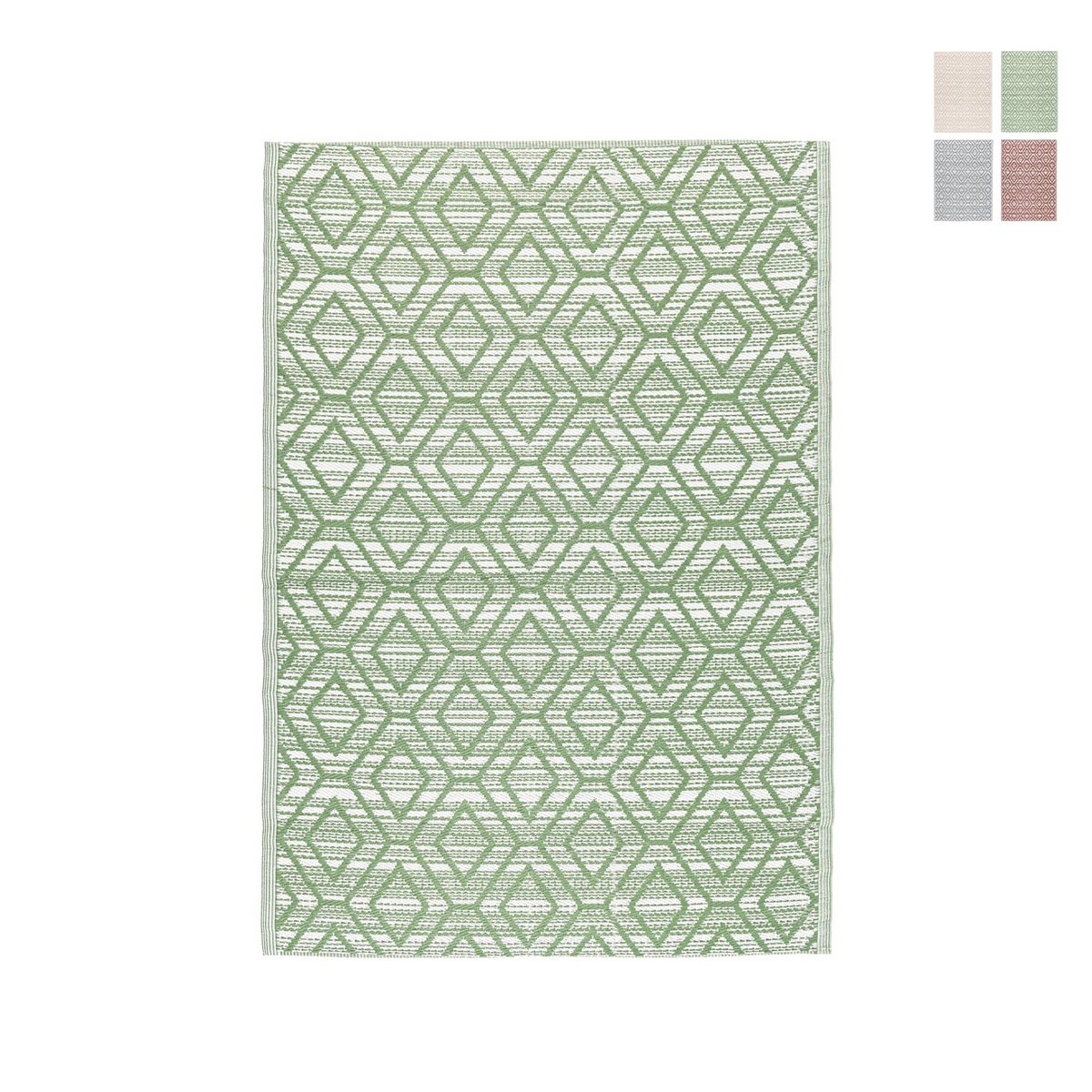 Tappeto in polipropilene per esterno interno 160x230cm Bizzotto Kenan