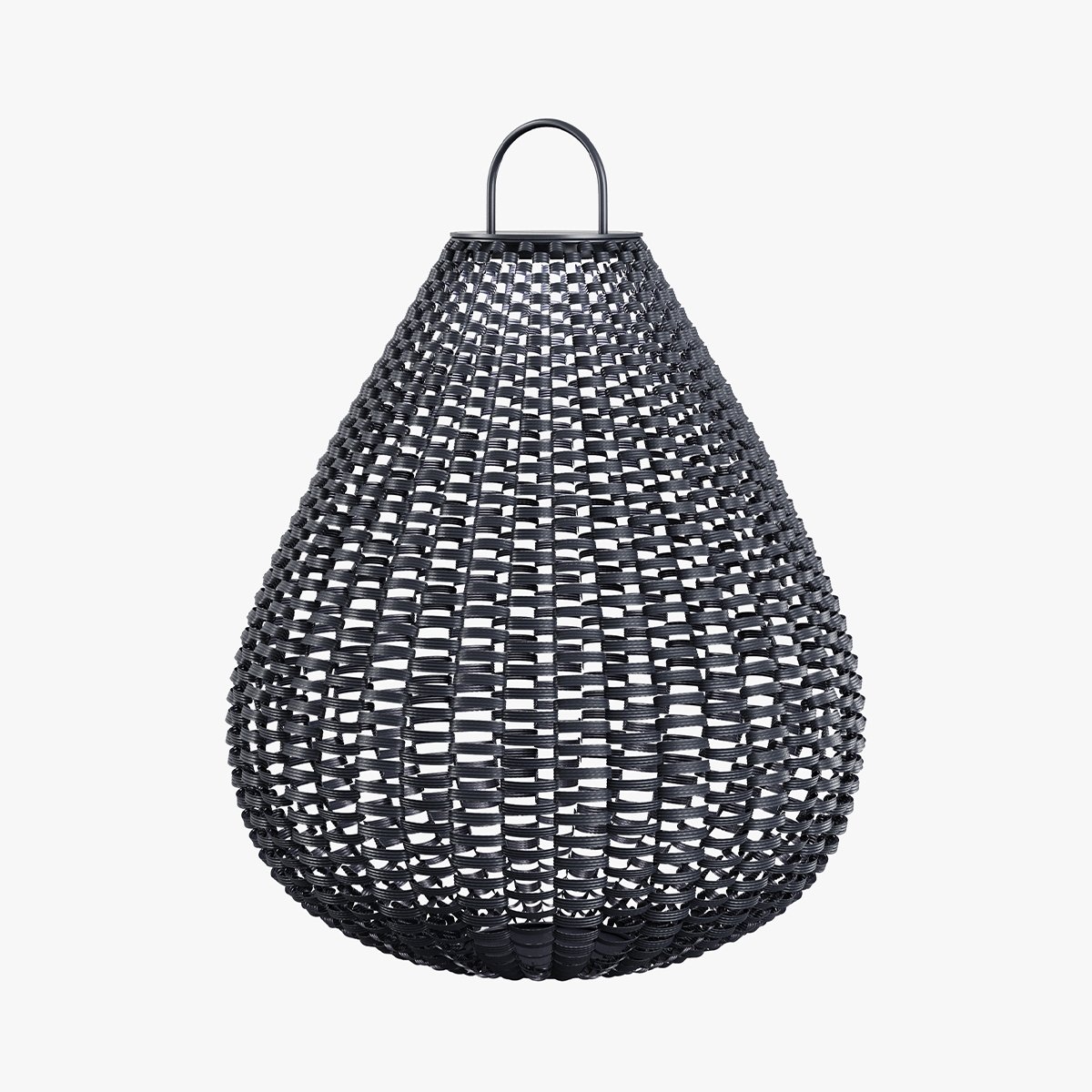 Lampada solare da giardino lanterna in rattan nero 61x48cm Maytoni Plet Promozione Lampada solare da giardino lanterna in rattan nero 61x48cm Maytoni Plet Promozione