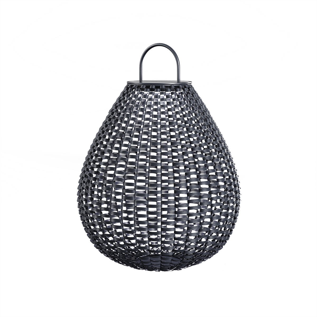 Lampada lanterna da giardino solare moderna in rattan nero Maytoni Plet Promozione Lampada lanterna da giardino solare moderna in rattan nero Maytoni Plet Promozione