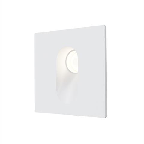 Faretto luce LED da parete muro esterno a incasso IP54 Via Urbana Promozione