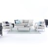 Tappeto per esterno interno blu e bianco 160x230cm Bizzotto Thierry Saldi