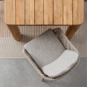 Tappeto da esterno rettangolare beige arancione 160x230 Bizzotto Kino Sconti