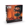 Barbecue a carbonella con ruote e griglia rotonda Ø 48cm regolabile Kivra Modello
