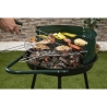 Barbecue a carbonella con ruote e griglia rotonda Ø 48cm regolabile Kivra Offerta