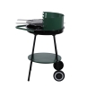 Barbecue a carbonella con ruote e griglia rotonda Ø 48cm regolabile Kivra Catalogo