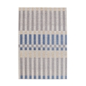 Tappeto da esterno interno blu beige grigio poliestere Bizzotto Hada Promozione