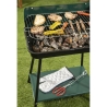 Barbecue a carbonella con griglia regolabile 58x38xh82cm Grilza Offerta