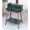Barbecue a carbonella con griglia regolabile 58x38xh82cm Grilza Vendita