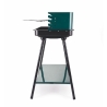 Barbecue a carbonella con griglia regolabile 58x38xh82cm Grilza Sconti