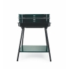 Barbecue a carbonella con griglia regolabile 58x38xh82cm Grilza Catalogo