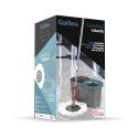 Mop lavapavimenti rotante con fiocco tondo secchio 16l Super Mop Catalogo