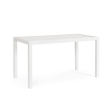 Tavolo da esterno moderno rettangolare 130x68cm in alluminio Bizzotto Hilde Sconti