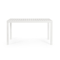 Tavolo da esterno moderno rettangolare 130x68cm in alluminio Bizzotto Hilde Catalogo