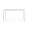 Tavolo da esterno moderno rettangolare 130x68cm in alluminio Bizzotto Hilde Catalogo