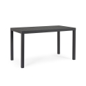 Tavolo da esterno moderno rettangolare 130x68cm in alluminio Bizzotto Hilde Caratteristiche