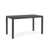 Tavolo da esterno moderno rettangolare 130x68cm in alluminio Bizzotto Hilde Caratteristiche