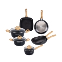 Batteria di pentole 10 pezzi in alluminio antiaderente Fuji Promozione