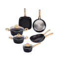 Batteria di pentole 10 pezzi in alluminio antiaderente Fuji Promozione