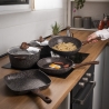Batteria pentole padelle 10 pezzi alluminio antiaderente induzione Dakota Vendita