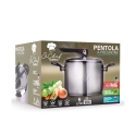 Pentola a pressione 5L in acciaio inox induzione Nabo Saldi
