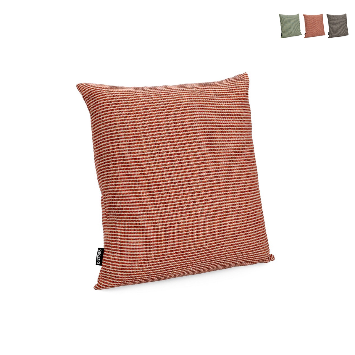 Cuscino quadrato da esterno idrorepellente 45x45cm melange Merve
