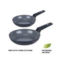Set 2 padelle alluminio rivestimento ceramica antiaderente Berlino Offerta