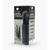Ceppo nero con 5 coltelli in acciaio inox effetto martellato Piko Catalogo