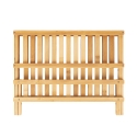 Scolapiatti e bicchieri pieghevole in legno di bambù 45x28x25 cm Ravi Saldi