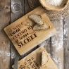 Tagliere in legno 27x20 cm Si scrive oggi cucino io, si legge Sì Chef Vendita