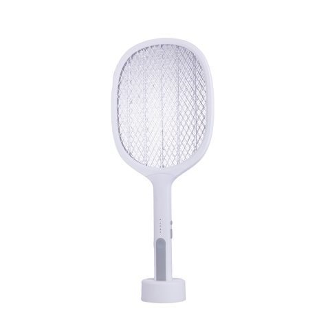 Racchetta elettrica per insetti ricaricabile base supporto LED Duo Promozione