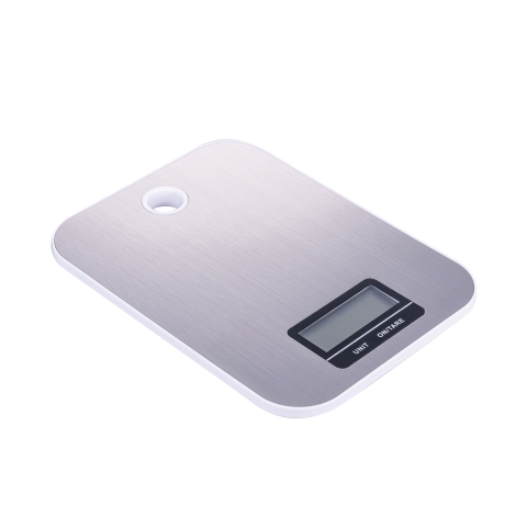 Bilancia da cucina digitale 5 kg superficie in acciaio inox Varza Promozione