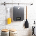 Bilancia da cucina digitale 5 kg superficie in acciaio inox Varza Vendita
