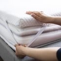 Topper materasso singolo in memory  foam 80x190cm sfoderabile Mavka Vendita