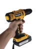 Trapano avvitatore a batteria 20V con valigetta e accessori Morin Stock