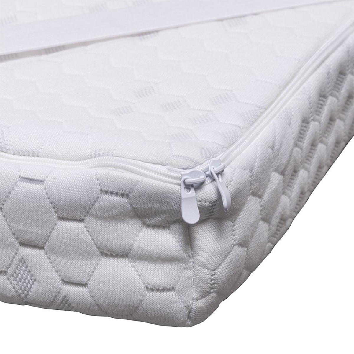 Topper materasso matrimoniale 160x190 memory foam bianco Nuvia
