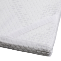 Topper materasso matrimoniale 160x190 memory foam bianco Nuvia Vendita