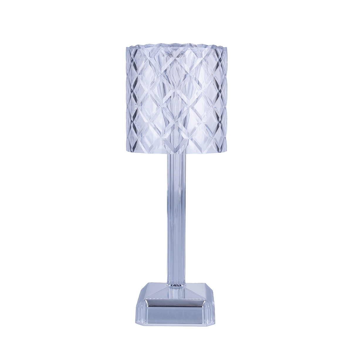 Lampada da tavolo touch ricaricabile 3 luci regolabili Diamond Palace