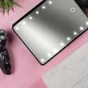 Specchio make-up da tavolo con luci LED dimmerabile Hollywood Vendita
