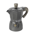 Caffettiera 6 tazze moka da caffè con manico effetto legno Buon Caffè Promozione