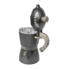 Caffettiera 6 tazze moka da caffè con manico effetto legno Buon Caffè Offerta
