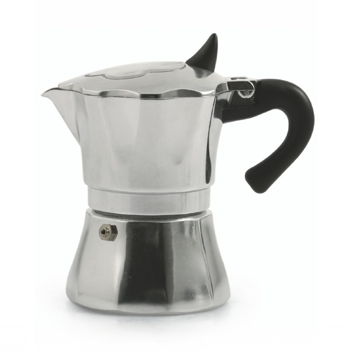 Caffettiera moka da caffè 1 tazza in alluminio Gaia Promozione Caffettiera moka da caffè 1 tazza in alluminio Gaia Promozione