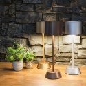 Lampada da tavolo touch ricaricabile con luce regolabile Aladina 