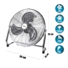 Ventilatore da tavolo 3 pale ad alta velocità Ø50cm 100W Bastor 