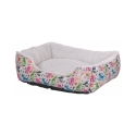 Cuccia per cani da interno 55x45cm imbottita con fondo antiscivolo Kenza Promozione