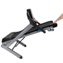 Tapis roulant elettrico pieghevole inclinabile 12 programmi con ruote K2 Stock